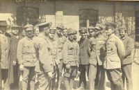 6. österreichischen Gardekompanie in Potsdam 1919 mit Rainern